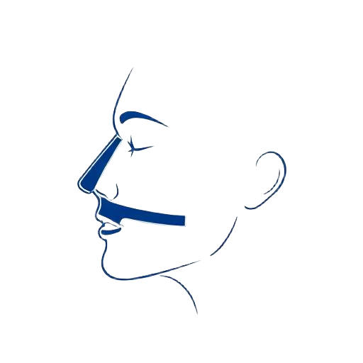 Nasal dilator and strips icon